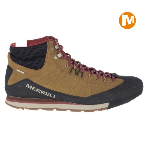 Botas Merrell Catalyst Mid Suede Waterproof Hombre MX.P.UQK